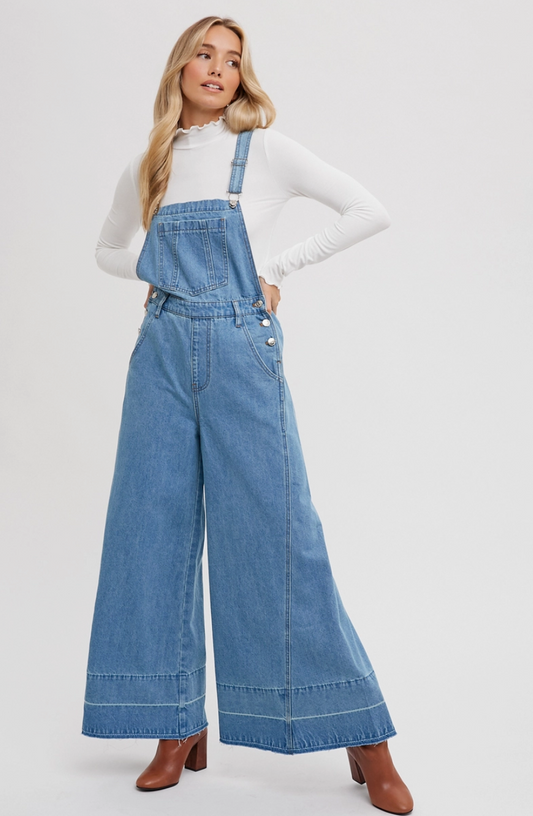 Lennon Wide Leg Overalls