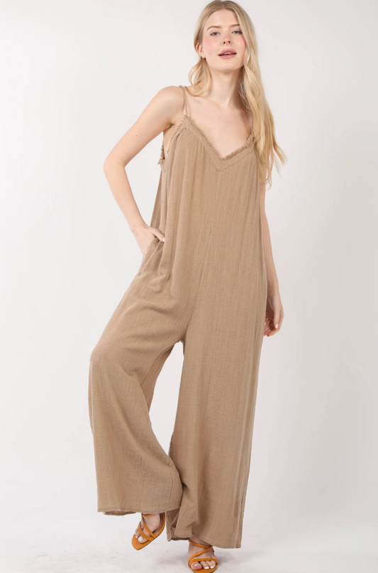 Willow Frayed Jumpsuit